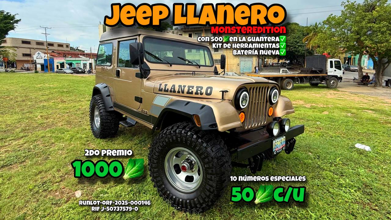 JEEP Monster en 4.995 Bs